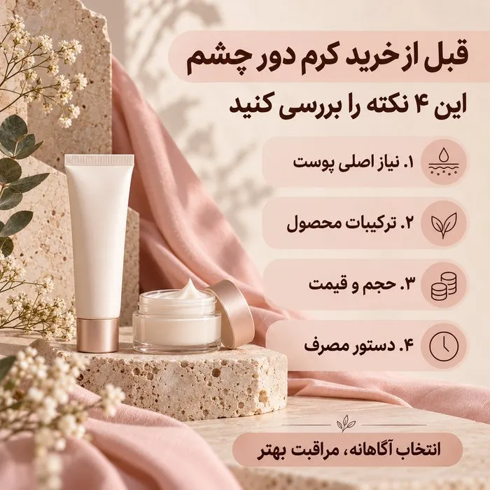 بهترین کرم دور چشم
