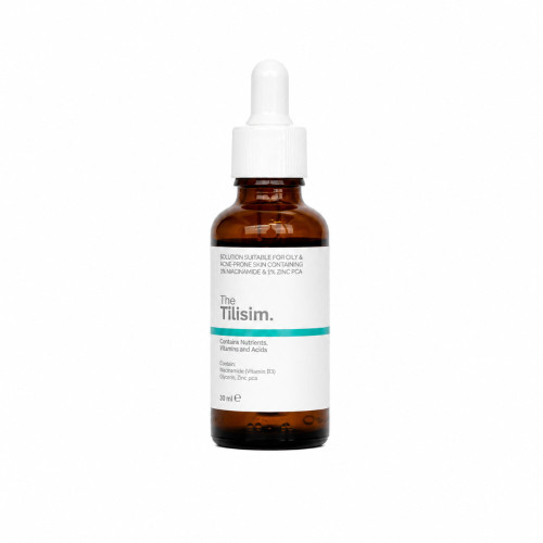 سرم مناسب پوست های چرب و دارای جوش و آکنه (حاوی نیاسین آمید و زینک PCA ) 30میل TILSIM