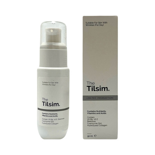 کرم مناسب برای پوست های دارای چروک (مناسب روز) پمپی ۵۰ میل  the tilsim