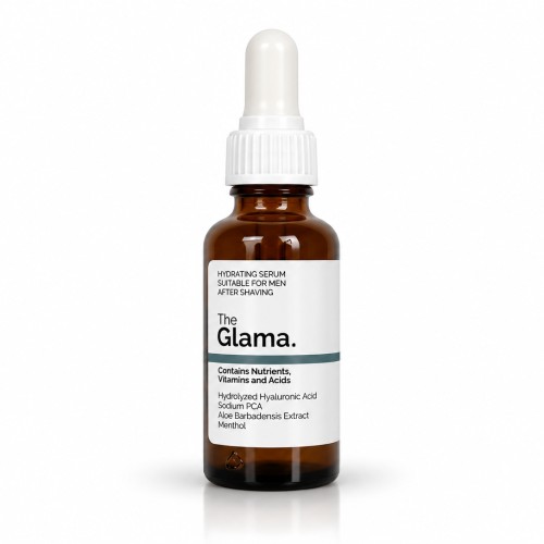 سرم آبرسان مناسب برای بعد از اصلاح صورت آقایان ۳۰ میل the glama