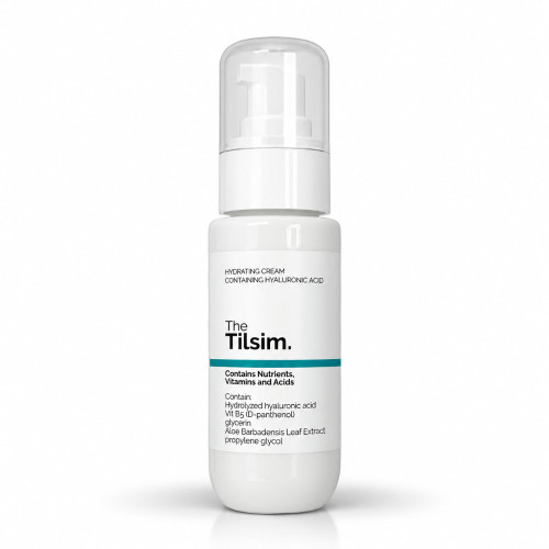 کرم آبرسان حاوی هیالورونیک اسید پمپی ۵۰ میل the tilsim