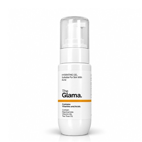 ژل آبرسان مناسب برای پوست های دارای جوش پمپی ۵۰ میل the glama