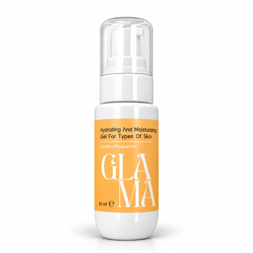 ژل آبرسان قوی حاوی هیالورونیک اسید 50 میل Glama