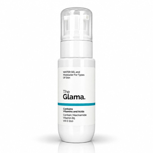 ژل آبرسان و مرطوب کننده برای انواع پوست پمپی ۵۰ میل the glama